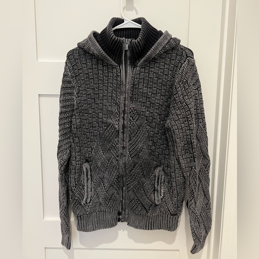 Guess Los Angeles men’s zip up hooded sweater